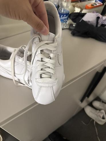 кроссовки кортезы: Мужские кроссовки, 37, Nike, Б/у, цвет - Белый, Самовывоз — 4