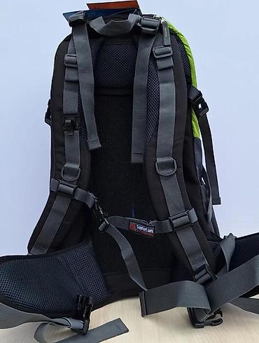 Sportske torbe i rančevi: Planinarski ranac Sentman Adventure 40L – zeleni/sivo-crni - — 5