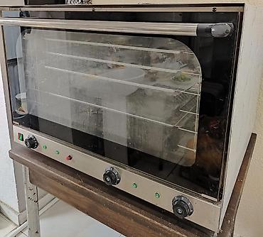 mini pec: Peşəkar elektrik konveksiya sobası - Geniş şüşəli ön qapı və — 2