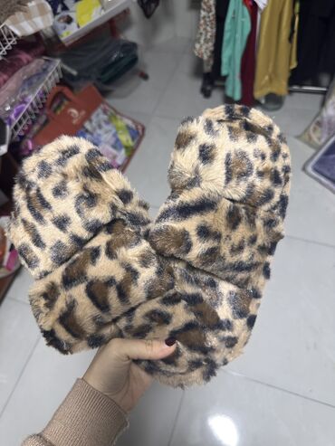 теплые мужские тапочки: Домашние тапочки, Размер: 38, цвет - Серый, Новый