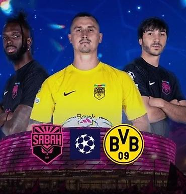 sabah bilet: UEFA Çempionlar Liqası çərçivəsində “Sabah” – “Borussia Dortmund” — 1