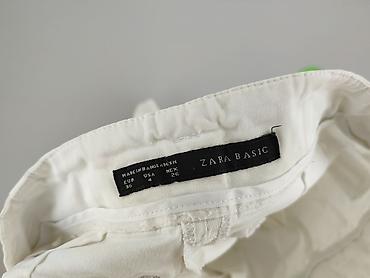 pull and bear rozmiary spodni: Zara, Spodnie materiałowe damskie, rozmiar S — 4