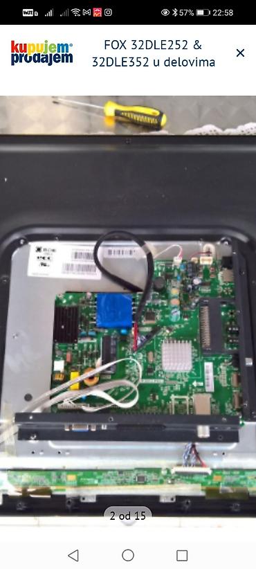 Aksesoari za TV i video: FOX 32DLE252 i FOX 32DLE352 – delovi za TV Dostupni originalni delovi — 3