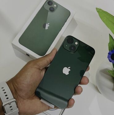 iphone 13 купить в рассрочку: IPhone 13, Б/у, 256 ГБ, Alpine Green, Наушники, Зарядное устройство, Защитное стекло, 81 %