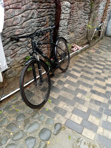 velosibed barter: İşlənmiş Şəhər velosipedi Cube, 29", sürətlərin sayı: 32, Ünvandan götürmə