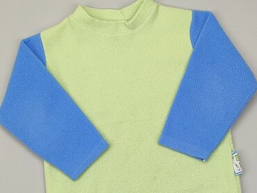 sweterek butelkowa zieleń: Bluza, 4-5 lat, 104-110 cm, stan - Dobry