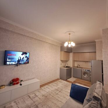 Uzunmüddətli kirayə mənzillər: Yeni Günəşli Xəzər İnşaat 2-də mənzil kirayə verilir. Mərtəbə 18/4 — 3