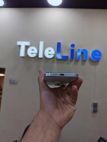 white: IPhone 15 Pro Max, 256 GB, White Titanium, Zəmanət, Simsiz şarj, Face ID — 7