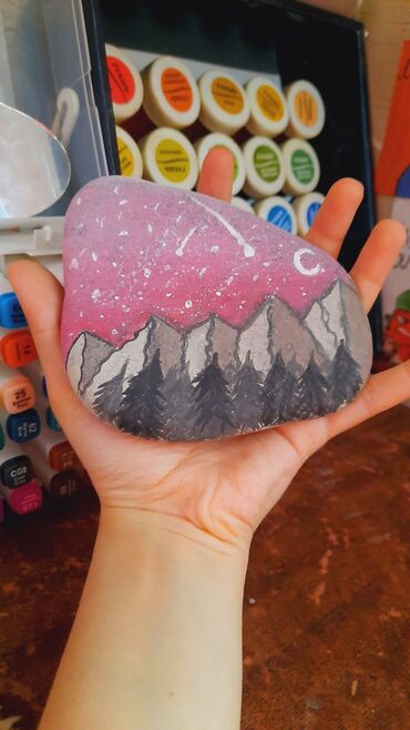 Digər: 1manat.Daş üzərində rəsim.Draw on the stone