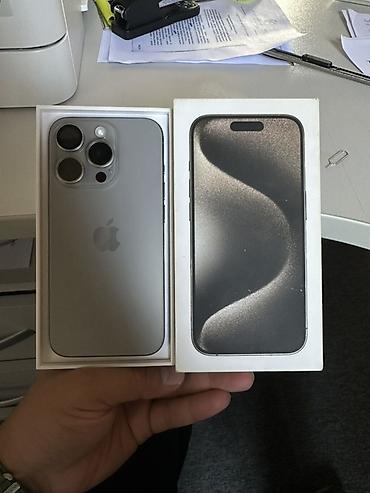 a 8: IPhone 15 Pro (256 гб) (Titanium) сост: Идиал в комплекте с — 1