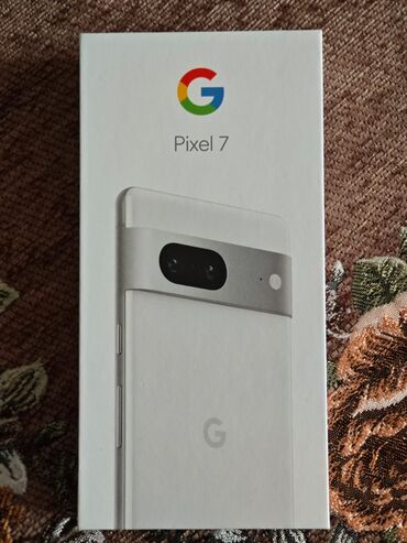 telfon: Google Pixel 7, 128 ГБ, цвет - Белый, Две SIM карты