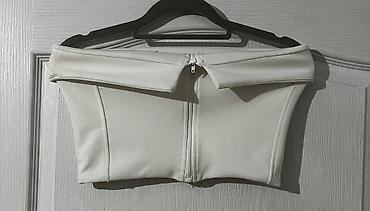 latex helanke: Beli ženski korset/top bez bretela - Model: off‑shoulder/bardot kroj — 1
