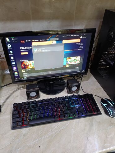 Masaüstü kompüterlər və iş stansiyaları: Yeni yığılmış oyun kompyuteri.sekilerde əks olunub. intel core i 5
