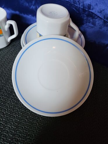 Kuhinjski setovi: Soljice nove za kafu Zajecar porcelan iz 70ih. Soljice perfektne,na — 10