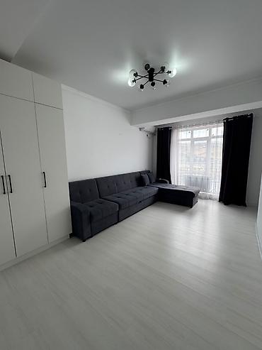 building: 1 комната, 45 м², Асанбай мкр Элитка, 9 этаж, Свежий ремонт — 8
