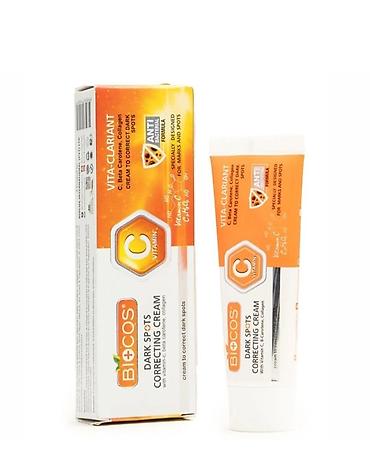 hesir canta: BIOCOS Dark Spots Correcting Cream – Vitamin C-lı ləkə əleyhinə krem — 1
