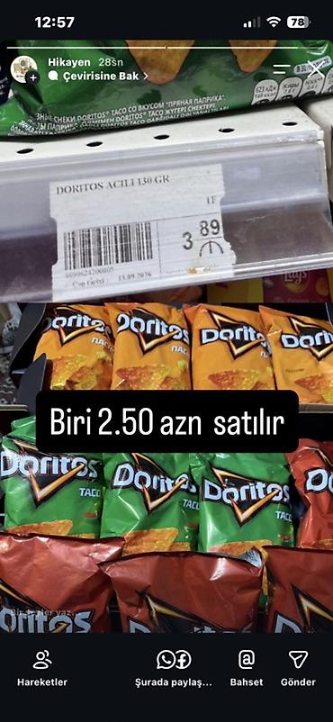 murebbe satisi: Çox sayda var 3 çeşitdi 2.50 dən satılır. Böyük paketdir 3.90 olandan — 1