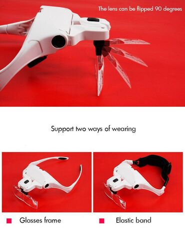 Ostali alati i mašine: Nov komplet pet lupa sa uveličanjem 1; 1,5; 2; 2,5; lupe su podvrgnute — 8