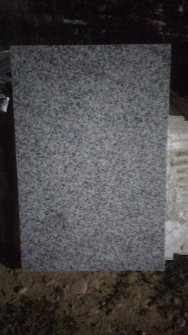 pencere qiymetleri: Boz qranit lövhə - Material: təbii qranit - Rəng/nağıl: duz‑istiot — 1