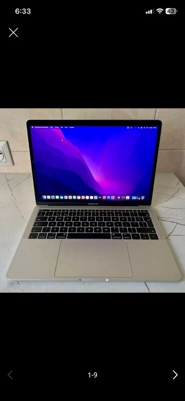 чехол для macbook: Ноутбук, Apple, 8 ГБ ОЭТ, Intel Core i5, 13.3 ", Татаал эмес тапшырмалар үчүн