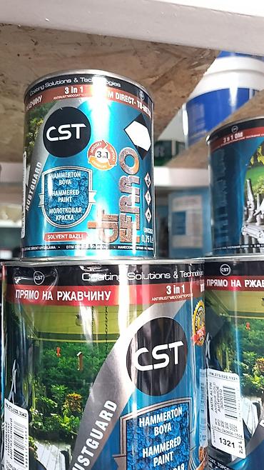 hamm: Молотковая краска по металлу CST Dr. FERRO 3 в 1.2.5 кг на 15 — 1