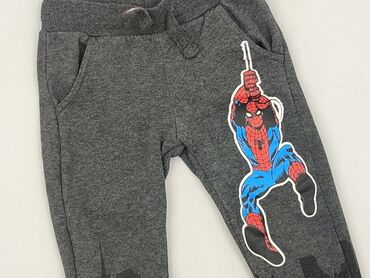 rajstopy w czerwono czarne paski: Sweatpants, Marvel, 2-3 years, 92/98, condition - Very good