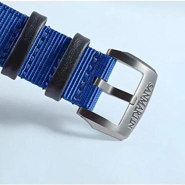 Dodaci za satove: San Martin BD0003 narukvica za sat - Plava Opis: Model: BD0003 — 5