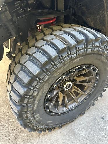 диска 16 тайота: Комплект Мт резины б/у 305/70R17 — 3