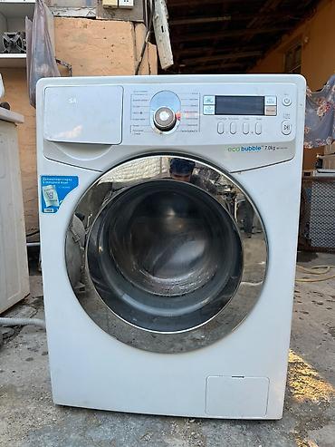 Samsung EcoBubble önyükləməli paltaryuyan maşın – 7 kq Xüsusiyyətlər