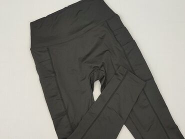 woskowane legginsy z wysokim stanem zara: Legginsy Sportowe damskie, rozmiar S