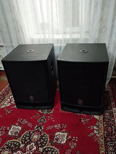 Динамики и колонки: Продаю сабвуферы Yamaha r118w оригинал, размер динамиков 18-дюймов. В — 5