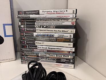 ps2 gta: Playstation 2 Slim İdeal vəziyyətdə, 2 pult, memory kart, qutuda. Çox — 3