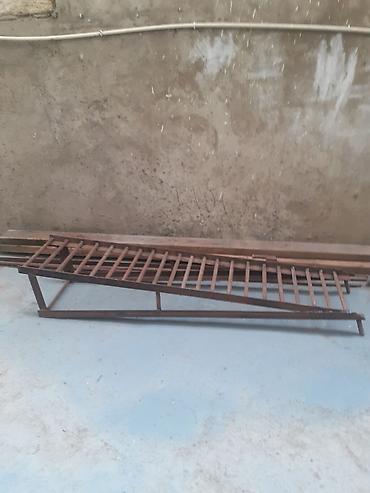 Metal məhsulları: Metal avtomobil rampası (qaldırıcı keçid) - Material: qalın divarlı — 1