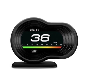 ремонт магнитолы: Автомобильный HUD-дисплей черного цвета с цифровым и аналоговым