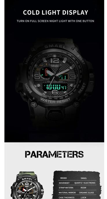 Qol saatları: Yeni, Qol saatı, rəng - Qara — 5