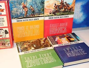 izjava da nije koriscen pdv primer: Čudesni svietovi walta disneya 1-4 kompletsarajevo 1989 štampa — 6