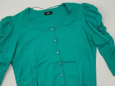 bluzki z falbanką przy dekolcie: Bluzka Damska, F&F, XL, stan - Bardzo dobry