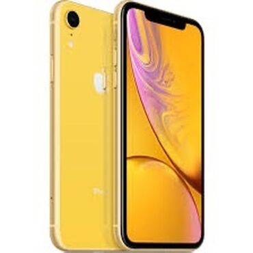 iphone xr 64гб: IPhone Xr, Жаңы, 128 ГБ, Сары, Коргоочу айнек, Каптама, Кабель, 79 %