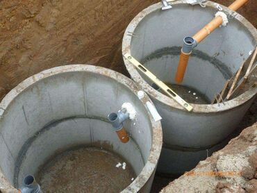 Кольца, септики, канализация: Септик из бетонных колец
копаем ямы септик быстро качественно недорого