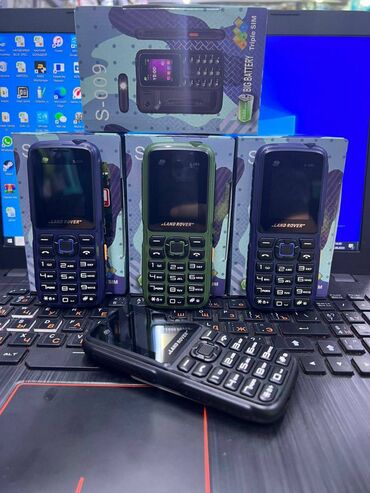 Модель: S-009 Качество люкс Телефон в 3х расцветках Синий, черный