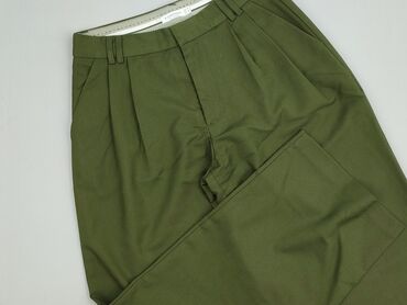 szerokie paski damskie do sukienek: Stradivarius, Material trousers for women, size S (EU 36)