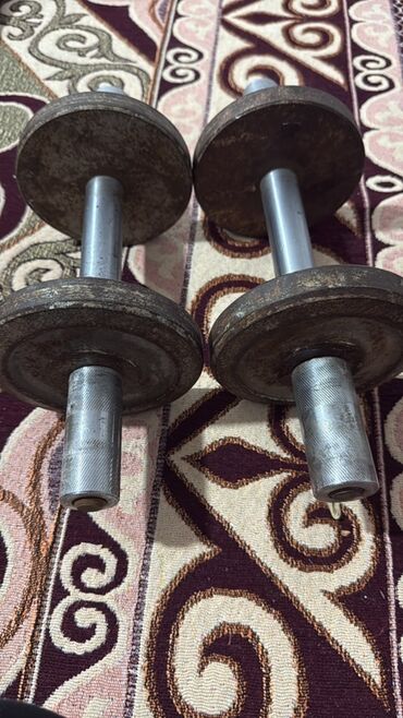 гантели неопреновые flexter: Пара разборных металлических гантелей. - Материал: стальные грифы и