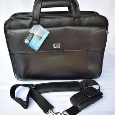 noutbuk çantasi: Продается кожанный портфель HP в Баку. HP Executive Leather кожаный