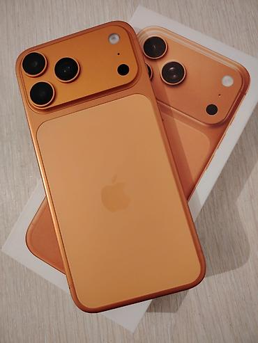 Реплика копия оригинала IPhone 17 Pro Max, 1 ТБ, цвет оранжево‑золотой