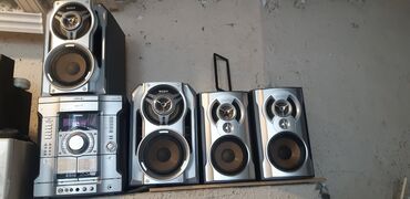 Musiqi mərkəzləri: Sony musiqi mərkəzi cəmi 12 kalonkası var qabların hərbirinin icində