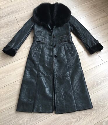 меховые куртки: Кожаная куртка, Косуха, Натуральная кожа, С меховой отделкой, S (EU 36)