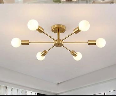06 sekilleri cekmek: Led Çılçıraq, 4 və daha çox lampa, Metal — 1