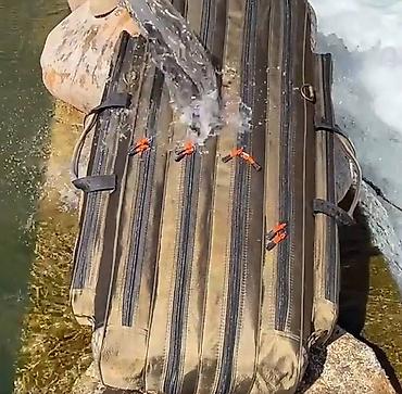 Другое для охоты и рыбалки: Сумка для удилищ и спинингов 130 см, 3 большие секции - удобный и — 11