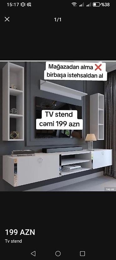 tv sdent: Yeni, Düz TV altlığı, Polkalı — 1