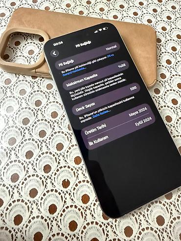 iphone 17 pro ikinci əl: IPhone 15 Pro Max, 512 GB, White Titanium, Sənədlərlə, Barmaq izi, Face ID — 5